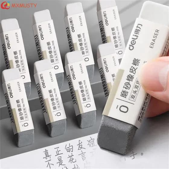MXMUSTYZA Matte Eraser Estudantes Caneta Gel Tinteiro Escritório Papelaria Borracha Fosca