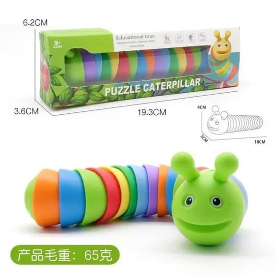 Crianças sifão inseto nós dedo descompressão lagarto brinquedo UZSN