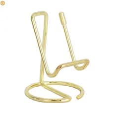 Suporte De Telefone De Metal De Ferro 2 Em 1 Organizador De Mesa De Cartão Para Casa De Escritório