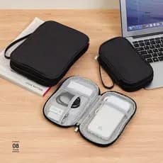 Multi-Função Portátil Organização Digital Saco De Armazenamento Grande Capacidade Cabo De Dados Bolsa De Viagem Titular