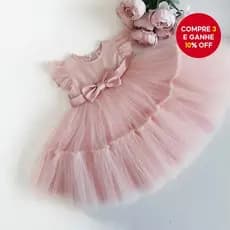 Vestido Tutu De Um Ombro Para Bebês Meninas , Primeiro Aniversário , De Princesa Com Laço , 12 Meses
