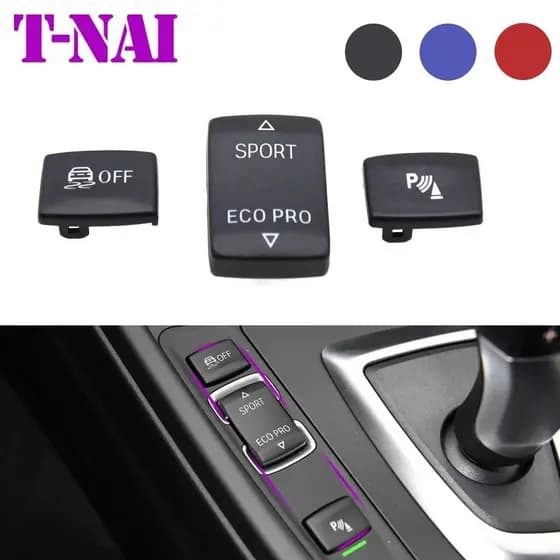 Preto/Azul/Vermelho ESP Interruptor Antiderrapante Esporte Botão Radar Sensor Chave Para BMW 1 2 3 4 Série F20 F21 F22 F