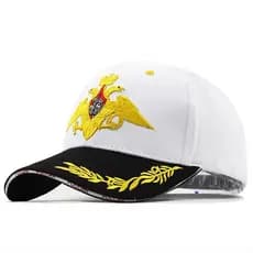 Novo Boné de Beisebol Casual com Bordado do Emblema Russo, Boné Snapback Unissex para Mulheres e Homens, Boné Esportivo.