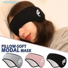 NEEDWAY Máscara De Sono Blackout , Protetores De Ouvido À Prova De Som Redução De Ruído Anti -