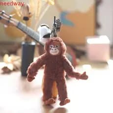 NEEDWAYB Pingente De Macaco Chimpanzés , Desenho Animado Gorila Brinquedo De Pelúcia , Macio