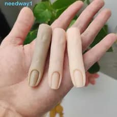 NEEDWAY Prática Modelo De Dedo Falso Salão De Beleza Articulações Profissionais Dobráveis Ferramenta De Exibição