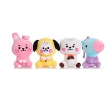 Chaveiro de Pelúcia Macia de 12cm com Personagem de Desenho Animado, Presentes, Bonecas e Brinquedos 0VWN