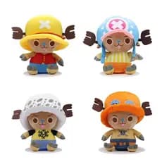 Presente de aniversário, boneco de pelúcia de personagem de anime fofo, Chopper, Luffy, Monkey D. TonyUT8F