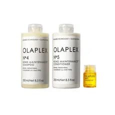 OlaplexWashandShineHairKit:N ° .4,5,7,Conjunto de Shampoo e Condicionador | Limpa, hidrata e controla o frizz por até 72