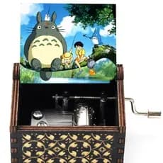 Meu Vizinho Totoro Caixa De Música Dia Das Crianças Criativa De Madeira
