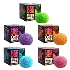 Needoh Fuzz Ball Squeeze Toy Macio Fofo Flor Power Portátil Alívio Do Estresse Fidget Squishy Decor Presente