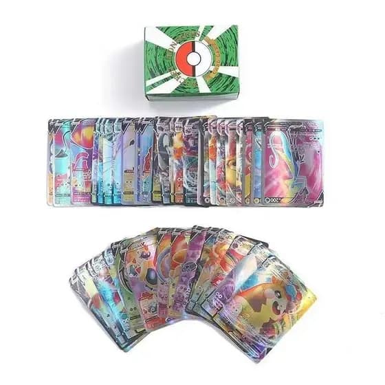 Cartas Pokémon Não Duplicadas (Versão Em Inglês)-Vmax Mega Evolution
