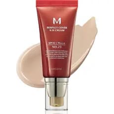 MISSHA M Perfect Cover BB Cream No.23 Bege Natural - Claro/Médio com Subtom Frio/Neutro SPF 42 PA +++ 1.69 Fl Oz - Hidra