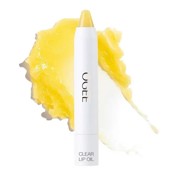 Óleo Labial Esculpido Ogee - Tintura Labial Feita com 100% de Óleo de Coco Orgânico, Óleo de Jojoba e Vitamina E - Melho
