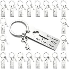 Conjunto de 20 Chaveiros de Apreciação para Funcionários PHAETON - Chaveiros de Apreciação para Colegas de Trabalho e Eq