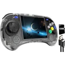 RG ARC-S Retro Console Portátil com Sistema Linux RG3566, Tela IPS de 4.0 polegadas, RGARC S com 1GB de RAM e Cartão TF