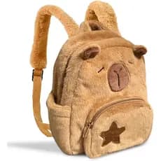 Mochila de Capivara, Mochila de Pelúcia de Capivara Fofa, Mochila de Capibara, Mochilas Multifuncionais, Acessórios de C