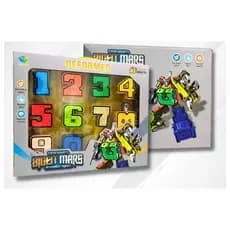 Brinquedo Super Transformers Aprendendo Números Brincando