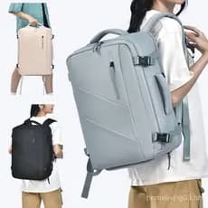 Mochila Masculina Estilo Simples Grande Capacidade Mochila de Viagem Mochila de Negócios de Alta Qualidade para Laptop M