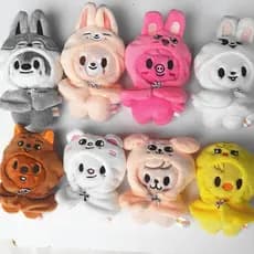 Stray Kids Skzoo Brinquedo De Pelúcia Capa Bonito Chaveiro Bang Chan LeeKnow ChangBin HyunJin JiSung Felix Presentes