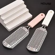 HOURE Foot Board Esfregando , Removedor De Calos Esfoliante Arquivo De Pé De Aço Inoxidável , Ferramenta Reutilizável Pa
