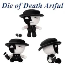 Die of Death Artful Plushie Roblox Boneca Bonito Foran Coolkid Gubby Coelho Brinquedos De Pelúcia Para Presentes Criativ
