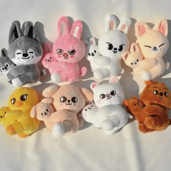 Kpop Idol Staykids Magnet Plush Set SKZOO Boneca Brinquedos De Pelúcia