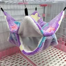 Redes Para Pequenos Animais PFG Hamsters , Porquinhos-Da-Índia , Coelhos , Ninho De Dormir De Algodão Macio FG & *