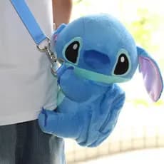 Lilo & Stitch Cartoon Plush Bolsa De Mão Lindo Presente De Mensageiro