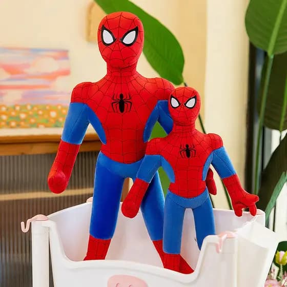Boneca do Homem-Aranha brinquedo de pelúcia Superman dos desenhos animados Ultraman travesseiro infantil fabricante de p