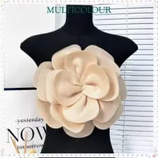 Flor De Peito Multicolorida , Acessórios De Broche Removíveis , Decoração De Vestido De Noiva DIY