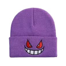 Feijão Em Rolo De Patinagem Quente KIds Popular Anime American Cartoon Bordado De Malha De Outono De Inverno Chapéu De L