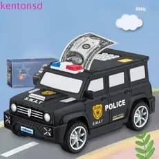 KENTONSD Modelo De Carro Cofrinho Senha Dos Desenhos Animados Atm Crianças Brinquedos Economizar Dinheiro De Impressão D