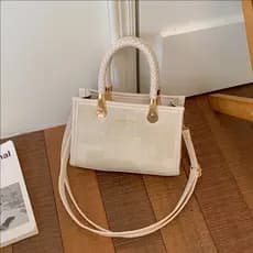 Versão coreana moda saco feminino nicho Design simples pequeno quadrado saco feminino na moda elegante All-Match Diagona