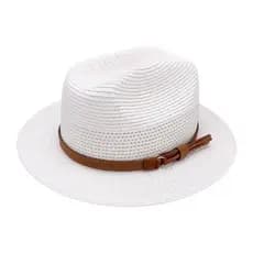 Novo estilo chapéu superior masculino panamá chapéu de palha guarda-sol protetor solar chapéu de praia feminino verão Ja