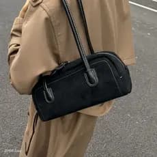 High-End sentir feminino outono inverno venda quente camurça axilas saco 2025 Casual novo estilo elegante elegante nicho