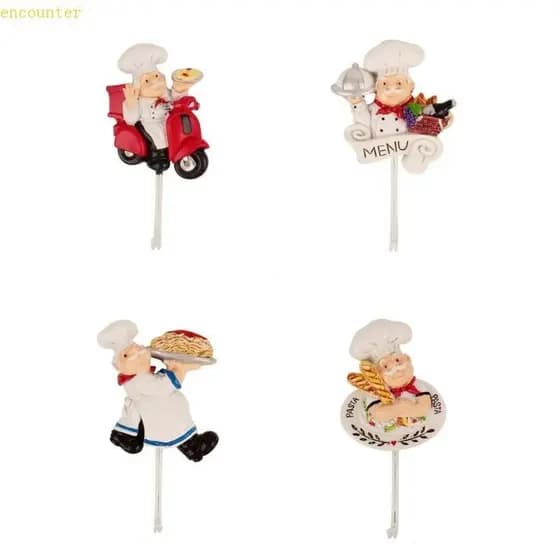 Meet Dining Purse Hooks Cartoon Forma Desenho Animado Ganchos Parede Pegajosos Porta-Cozinha