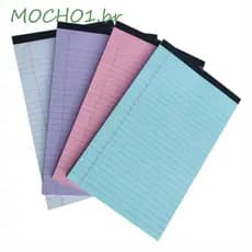 MOCHO1 Bloco Legal , 50 Páginas De Papel Para Escrever Rasgo , Forrado Rasgável À Prova De Tinta De Notas