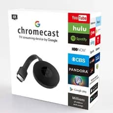 Original Chromecast G2 4K Ultra HD Para Transmissão De TV De Alta Definição Google Miracast