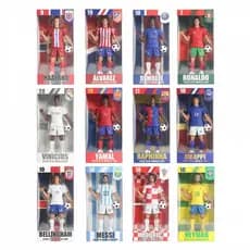 2026 Copa Do Mundo Moda Dos Desenhos Animados Messi Cristiano Ronaldo Estatueta De Alta Qualidade Mbappea Ornamento De M