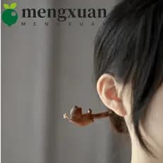 MENGXUAN1 Bastão De Cabelo De Sândalo , Grampo Estilo Chinês Em Formato De Animal De Desenho Animado ,