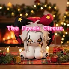 Jogo The Freak Circus Bonecos De Pelúcia Fofos Pierrot Brinquedo Para Crianças 20 Cm