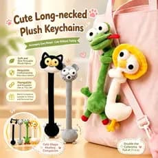 1/2 40cm Pescoço Longo Sapo Saco Charme Dos Desenhos Animados Boneca De Pelúcia Chaveiro Dia Das Crianças Aniversário
