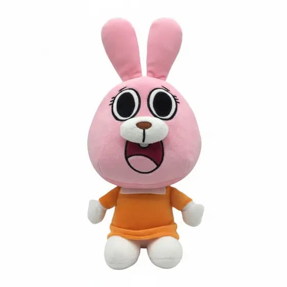 Boneca de Pelúcia Anaís 25cm –   Do Incrível Mundo de Gumball, Brinquedo Fofo