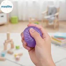 Maolihu Brinquedo De Bolinho Mole Macio Para Alívio Do Estresse Bun Fidget Espaço De Trabalho Doméstico BR