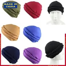 HaloTurban Durag Forro Cetim Lenço Masculino Turbante HeadWrap Twist