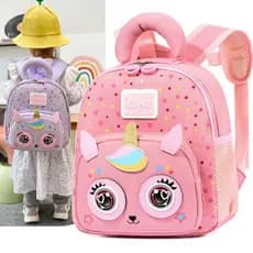Mochila infantil Elk Mochila infantil de 3 a 9 anos Mochila escolar para crianças