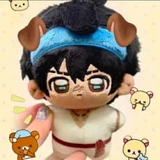Personagem De Jogo Ganji Gupta 10cm Boneca De Pelúcia Algodão Fofa Identidade V Massa Brinquedo Macio Chaveiro Pingente