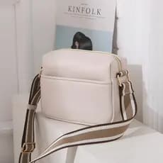 Bolsa feminina moderna 2025 cor sólida bolsa mensageiro PU bolsa pequena bolsa de ombro feminina bolsa quadrada pequena