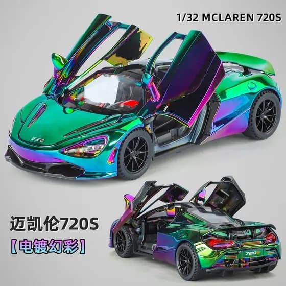 JLF1901-71-1: 32 McLaren Chapeamento Versão-Verde